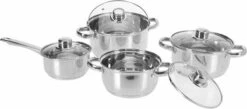Excellent Houseware Pannenset RVS 8 Delig - -Pot Bevordering 1200x531