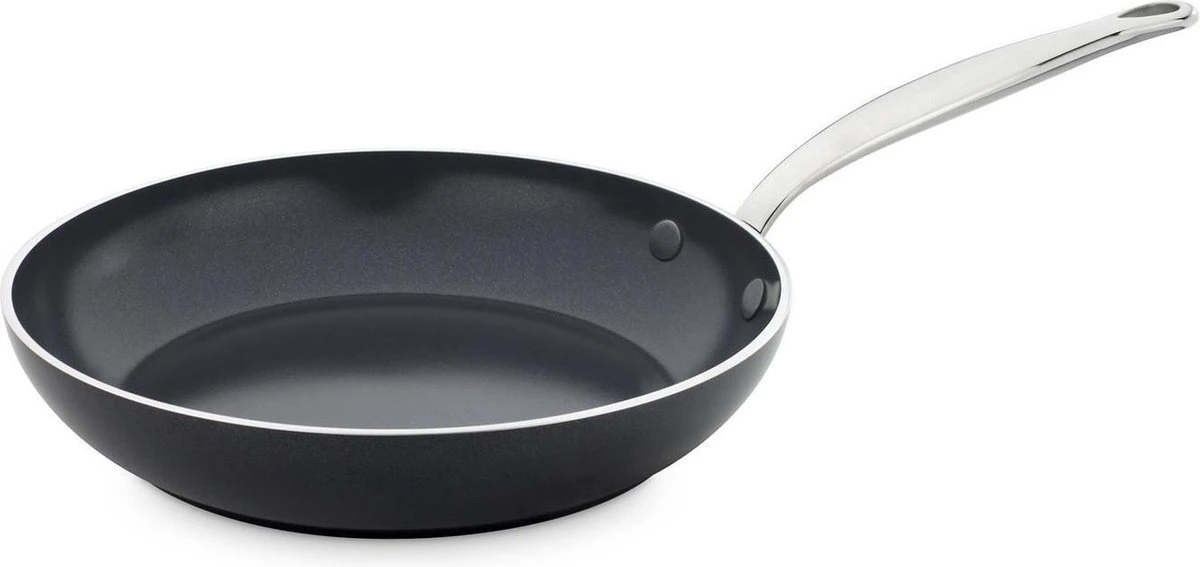 GreenPan Barcelona Infinity Pro Koekenpannenset Ø 24cm + Ø 28cm - Zwart - Inductie - PFAS-vrij 15 GreenPan Barcelona Infinity Pro Koekenpannenset Ø 24cm + Ø 28cm - Zwart - Inductie - PFAS-vrij - Afbeelding 13