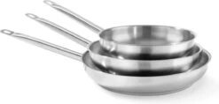Hendi Koekenpan 32cm - Kitchen Line - RVS - Professionele Koekenpan Inductie - 3,6 Liter - Ø32x(H)5,5cm -Pot Bevordering 1200x574 8