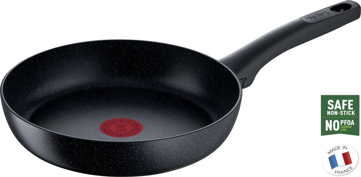Tefal Black Stone Koekenpan - Ø 28 Cm 6 Tefal Black Stone Koekenpan - Ø 28 Cm - Afbeelding 4