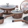 Herenthal Inductie Pannenset- Luxe 10-delige Koekenpannenset - Voor Alle Warmtebronnen - Met Glazen Deksels - Koper -Pot Bevordering 1200x591
