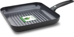 GreenPan Cambridge Grillpan 28cm - Zwart - Inductie - PFAS-vrij 30 GreenPan Cambridge Grillpan 28cm - Zwart - Inductie - PFAS-vrij -Pot Bevordering 1200x599 2