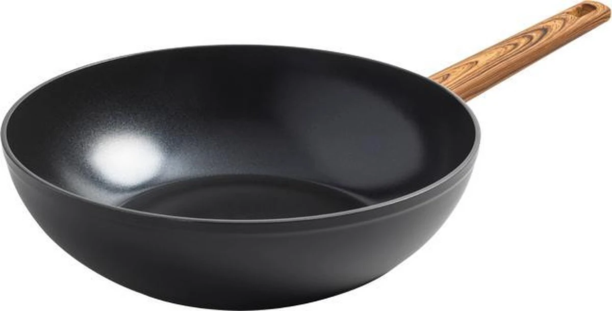Gero Mark Wok Ø 28 Cm - Aluminium - Inductie - PFAS-vrij 3 Gero Mark Wok Ø 28 Cm - Aluminium - Inductie - PFAS-vrij