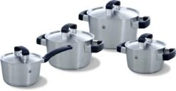 BK Conical Cool Pannenset - 4-delig - RVS – Geschikt Voor Alle Warmtebronnen -Pot Bevordering 1200x621 1