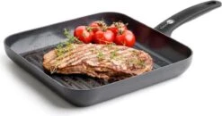 GreenPan Cambridge Grillpan 28cm - Zwart - Inductie - PFAS-vrij 19 GreenPan Cambridge Grillpan 28cm - Zwart - Inductie - PFAS-vrij -Pot Bevordering 1200x634 1