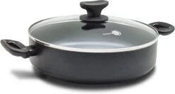 Greenpan Torino Keramische Hapjespan - 28 Cm - Met Glazen Deksel 35 Greenpan Torino Keramische Hapjespan - 28 Cm - Met Glazen Deksel -Pot Bevordering 1200x645 4