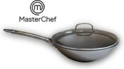 MasterChef / Jumbo - Wokpan - Met Glazen Deksel - 28 Cm - Inductie 9 MasterChef / Jumbo - Wokpan - Met Glazen Deksel - 28 Cm - Inductie -Pot Bevordering 1200x671