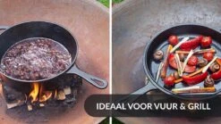 Chefarone Gietijzeren Pan - 2-in-1 Braadpan Inclusief Deksel - Geschikt Voor Alle Warmtebronnen 23 Chefarone Gietijzeren Pan - 2-in-1 Braadpan Inclusief Deksel - Geschikt Voor Alle Warmtebronnen -Pot Bevordering 1200x675 30