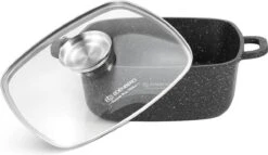 Edënbërg Stonetec Line - 8-delige Luxe Pannenset Van Gesmeed Aluminium - Zwart 10 Edënbërg Stonetec Line - 8-delige Luxe Pannenset Van Gesmeed Aluminium - Zwart -Pot Bevordering 1200x694