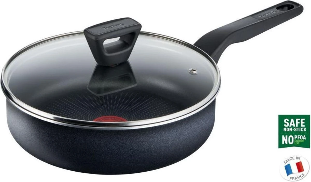 Tefal XL Force Hapjespan 24 Cm + Deksel - Niet Geschikt Voor Inductie 7 Tefal XL Force Hapjespan 24 Cm + Deksel - Niet Geschikt Voor Inductie - Afbeelding 5