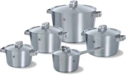 BK Conical+ Kookpannenset - 5-delig - RVS - Inductie 29 BK Conical+ Kookpannenset - 5-delig - RVS - Inductie -Pot Bevordering 1200x713