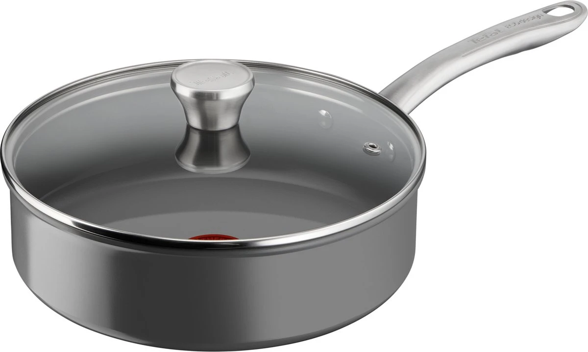 Tefal Renew+ Keramische Hapjespan - Ø 24 Cm - Met Deksel