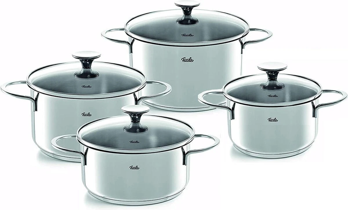 Fissler Copenhagen Pannenset, 4-delig 3 Fissler Copenhagen Pannenset, 4-delig