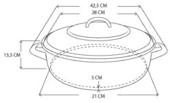 Sola Braadpan Fair Cooking - Ø 28 Cm - Zwart/wit - Aluminium - Antiaanbaklaag -Pot Bevordering 1200x727 5