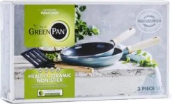 GreenPan Mayflower Koekenpannenset Ø 20cm + Ø 24cm + 1 Accessoire - Lichtblauw - Inductie - PFAS-vrij 32 GreenPan Mayflower Koekenpannenset Ø 20cm + Ø 24cm + 1 Accessoire - Lichtblauw - Inductie - PFAS-vrij -Pot Bevordering 1200x730 5
