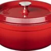 Sola Braadpan Gietijzer - Ø 28 Cm - Oranje/Rood - Gietijzer - Extra Zware Bodem 2 Sola Braadpan Gietijzer - Ø 28 Cm - Oranje/Rood - Gietijzer - Extra Zware Bodem -Pot Bevordering 1200x735 1