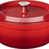 Sola Braadpan Gietijzer - Ø 20 Cm - Oranje/Rood - Gietijzer - Extra Zware Bodem 1 Sola Braadpan Gietijzer - Ø 20 Cm - Oranje/Rood - Gietijzer - Extra Zware Bodem -Pot Bevordering 1200x735