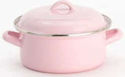 Lite-Body Pannenset - 3-delig - 2 Kookpannen & 1 Steelpan - Emaille - Serafijn Roze 7 Lite-Body Pannenset - 3-delig - 2 Kookpannen & 1 Steelpan - Emaille - Serafijn Roze -Pot Bevordering 1200x745