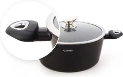 Edënbërg Black Line - 15-delige Luxe Pannenset Van Gesmeed Aluminium 20 Edënbërg Black Line - 15-delige Luxe Pannenset Van Gesmeed Aluminium -Pot Bevordering 1200x753