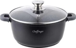 Cheffinger Cooking | Braadpan Met Deksel | 20cm | Alle Warmtebronnen |DC20 -Pot Bevordering 1200x757 8