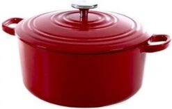 BK Bourgogne Braadpan Ø 20 Cm - Rood - Gietijzer - Inductie