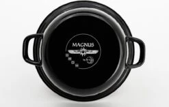 Lite-Body - Emaille - Magnus Braadpan 28cm/3,5l Met Deksel - Inductie - Zwart 7 Lite-Body - Emaille - Magnus Braadpan 28cm/3,5l Met Deksel - Inductie - Zwart -Pot Bevordering 1200x763 5