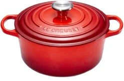 Le Creuset Gietijzeren Braadpan - 26cm 5,3 L - Kersenrood -Pot Bevordering 1200x792 1