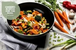 ISENVI Victoria Forged Keramische Wokpan Met Deksel 32CM - RVS Greep 13 ISENVI Victoria Forged Keramische Wokpan Met Deksel 32CM - RVS Greep -Pot Bevordering 1200x799 13