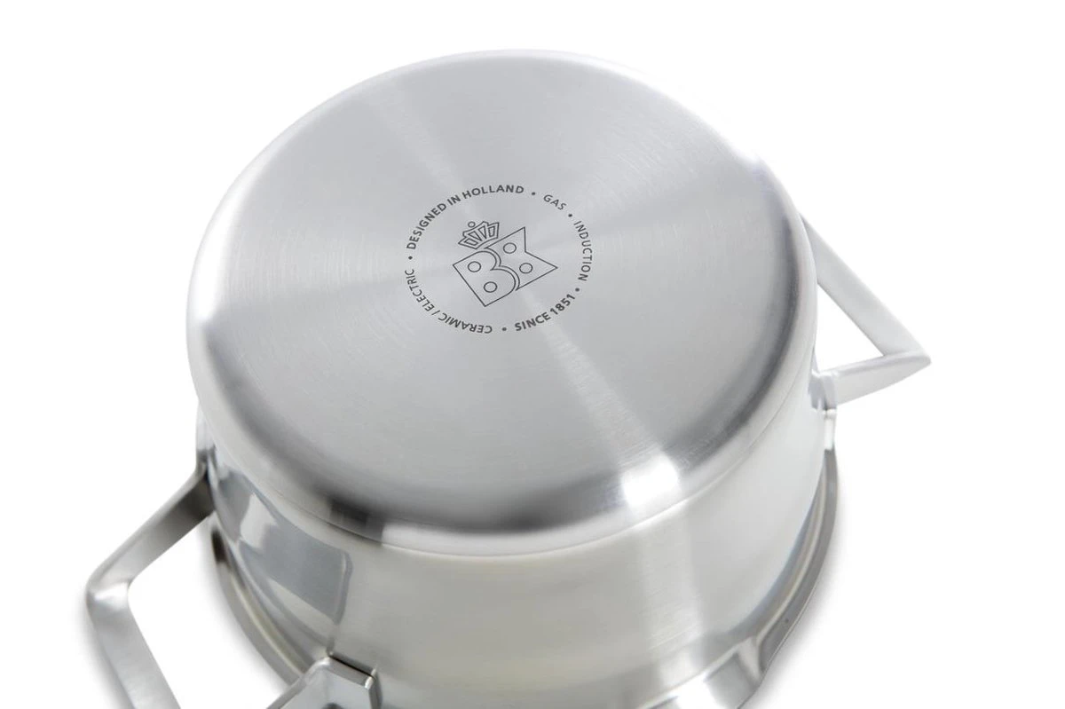 BK Premium+ Pannenset - 9-delig - Veilig Afgietsysteem - Inductie 17 BK Premium+ Pannenset - 9-delig - Veilig Afgietsysteem - Inductie - Afbeelding 15