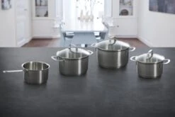 BK Bistro Pannenset - 4-delig - RVS - Glazen Deksel - Inductie 18 BK Bistro Pannenset - 4-delig - RVS - Glazen Deksel - Inductie -Pot Bevordering 1200x800 15