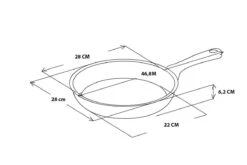 GreenPan Memphis Koekenpan 28cm - Zwart - Inductie - PFAS-vrij 20 GreenPan Memphis Koekenpan 28cm - Zwart - Inductie - PFAS-vrij -Pot Bevordering 1200x800 153