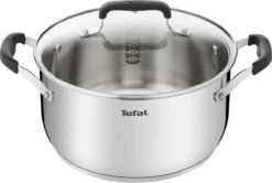Tefal Cook & Cool E493S6 - Set 3-delig (kookpan 20/24 + Steelpan 16) 24 Tefal Cook & Cool E493S6 - Set 3-delig (kookpan 20/24 + Steelpan 16) -Pot Bevordering 1200x807 1