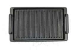 Eurolux Grillplaat Met Grepen - 41 X 24 X 2.5 Cm - Zwart - Aluminium - Geschikt Voor Alle Warmtebronnen -Pot Bevordering 1200x821 5