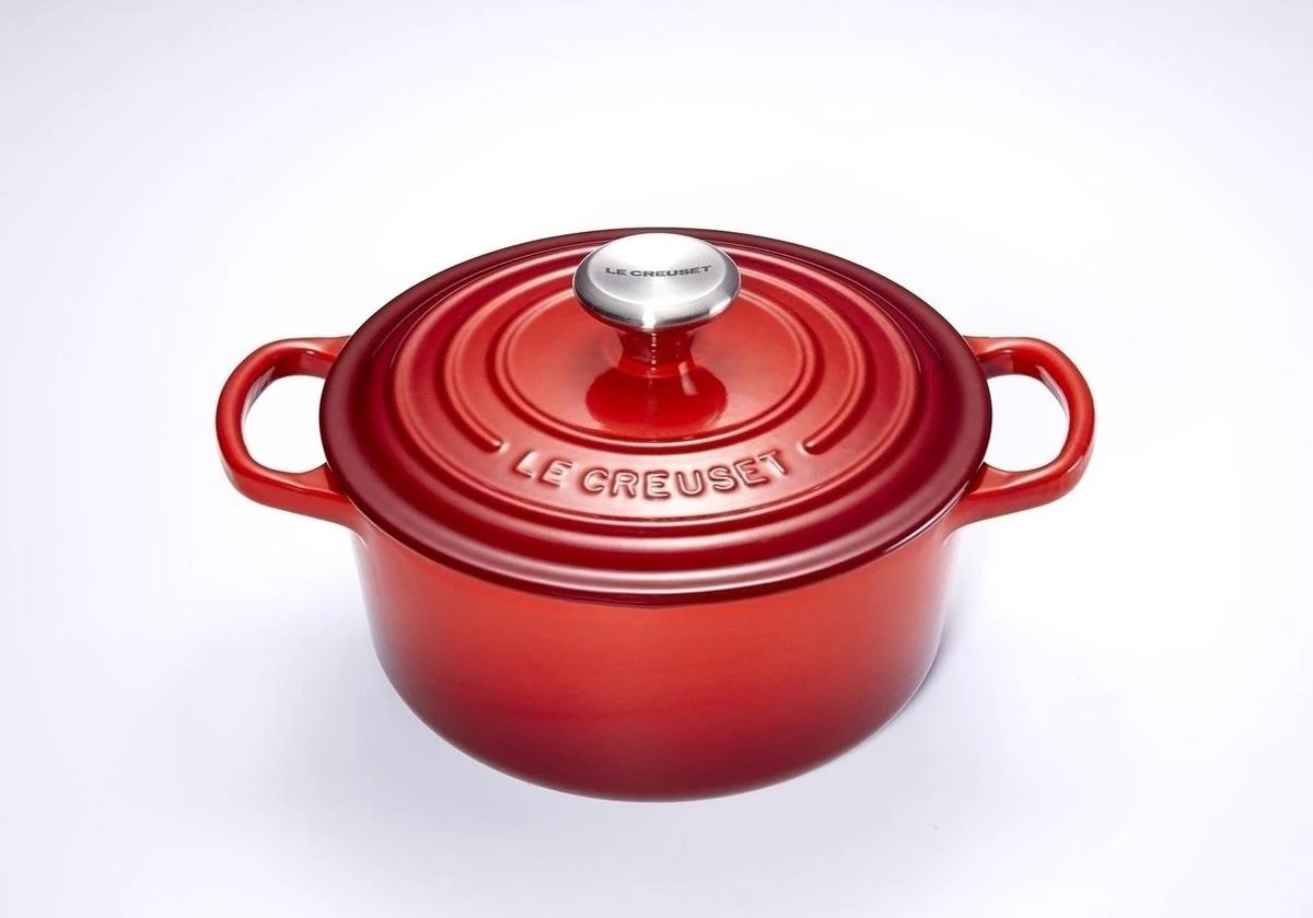 Le Creuset Braadpan Signature Kersenrood - ø 28 Cm / 6.7 Liter 12 Le Creuset Braadpan Signature Kersenrood - ø 28 Cm / 6.7 Liter - Afbeelding 10