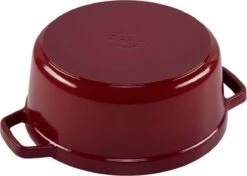 Staub - Ronde Cocotte 24 Cm - Kers 9 Staub - Ronde Cocotte 24 Cm - Kers -Pot Bevordering 1200x856 1