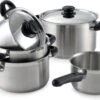 BK Karaat+ Pannenset - 5-delig - RVS – Geschikt Voor Alle Warmtebronnen