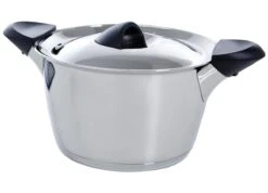 BK Q-linair Classic Pannenset - 5 Delig - RVS - Veilig Afgietsysteem - Inductie 25 BK Q-linair Classic Pannenset - 5 Delig - RVS - Veilig Afgietsysteem - Inductie -Pot Bevordering 1200x864 4