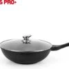 Swiss Pro+ - Marmeren Wokpan - Ø 32 Cm - Geschikt Voor Alle Warmtebronnen 2 Swiss Pro+ - Marmeren Wokpan - Ø 32 Cm - Geschikt Voor Alle Warmtebronnen -Pot Bevordering 1200x866