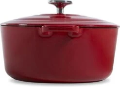 BK Bourgogne Braadpan Ø 28 Cm - Rood - Gietijzer - Inductie 21 BK Bourgogne Braadpan Ø 28 Cm - Rood - Gietijzer - Inductie -Pot Bevordering 1200x872 5