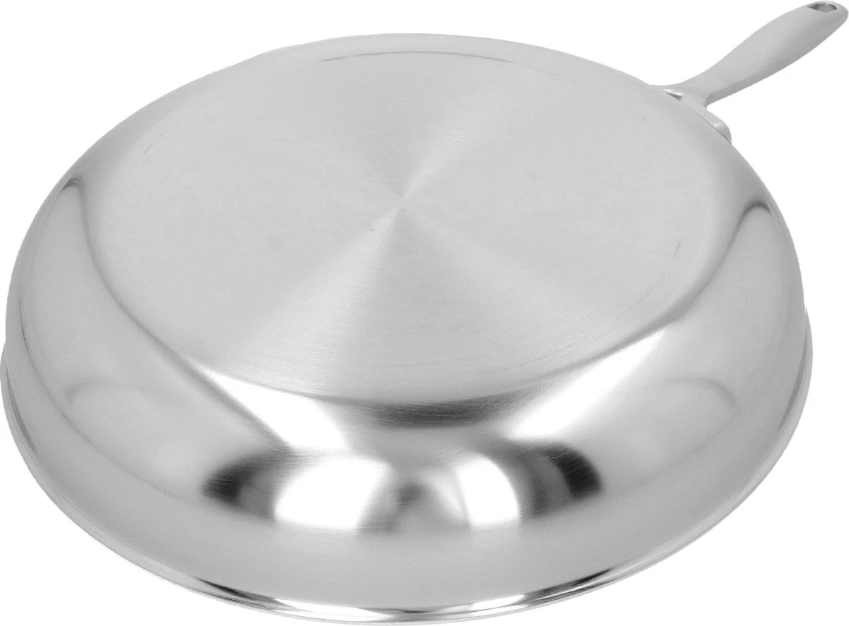 Demeyere Industry 5 RVS Koekenpan – Koekenpan Inductie – 28 Cm – PTFE-vrij 7 Demeyere Industry 5 RVS Koekenpan – Koekenpan Inductie – 28 Cm – PTFE-vrij - Afbeelding 5