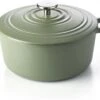 BK Bourgogne Braadpan Ø 24 Cm - Groen - Gietijzer - Inductie 2 BK Bourgogne Braadpan Ø 24 Cm - Groen - Gietijzer - Inductie -Pot Bevordering 1200x895 4