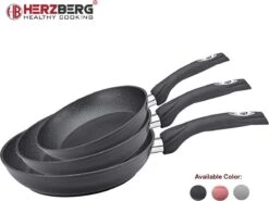 Herzberg HG-FP3: 3-Delige Koekenpan Van Gesmeed Aluminium 20/24/28 - ZILVER 16 Herzberg HG-FP3: 3-Delige Koekenpan Van Gesmeed Aluminium 20/24/28 - ZILVER -Pot Bevordering 1200x898 6