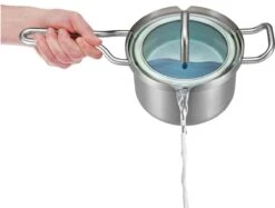 BK Q-linair Master Glas Pannenset - 5-delig - Glazen Deksel - Veilig Afgietsysteem - Inductie -Pot Bevordering 1200x909