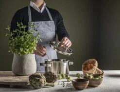 Sola Pannenset Juvia - 4 Delig - Ø 16,16,18,20 Cm - Zilver - RVS - Sandwichbodem 23 Sola Pannenset Juvia - 4 Delig - Ø 16,16,18,20 Cm - Zilver - RVS - Sandwichbodem -Pot Bevordering 1200x911