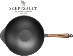 Skeppshult - Wokpan Walnoot Handgreep 32 Cm -Pot Bevordering 1200x926 3