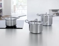 BK Q-linair Master Glas Pannenset - 5-delig - Glazen Deksel - Veilig Afgietsysteem - Inductie -Pot Bevordering 1200x934 2