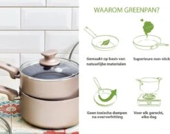 GreenPan Cambridge Inductie Grillpan - Ø 28 Cm - PFAS-vrij - Brons -Pot Bevordering 1200x945 5