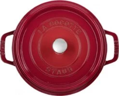 Staub - Ronde Cocotte 24 Cm - Kers 10 Staub - Ronde Cocotte 24 Cm - Kers -Pot Bevordering 1200x960 1