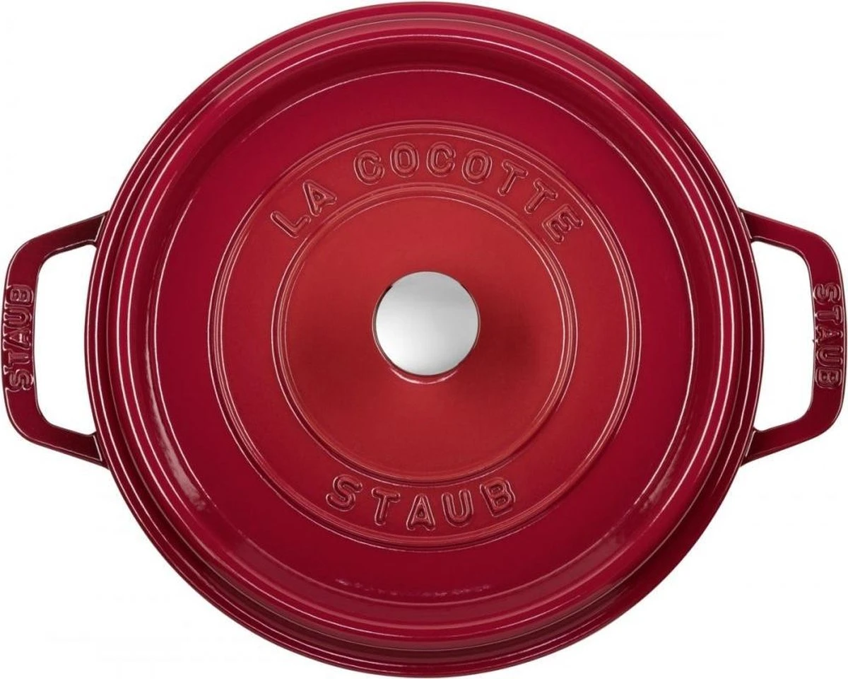 Staub - Ronde Cocotte 24 Cm - Kers 6 Staub - Ronde Cocotte 24 Cm - Kers - Afbeelding 4