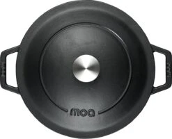 MOA Gietijzeren Braadpan - Inhoud 5,7 Liter - 26CM - Rond - Alle Warmtebronnen - Ook Voor Inductie - Gewicht 5,8 Kg - Zwart - C26B 11 MOA Gietijzeren Braadpan - Inhoud 5,7 Liter - 26CM - Rond - Alle Warmtebronnen - Ook Voor Inductie - Gewicht 5,8 Kg - Zwart - C26B -Pot Bevordering 1200x974 6